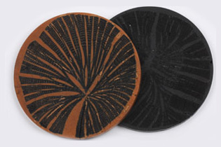 Charcoal Round Pannel